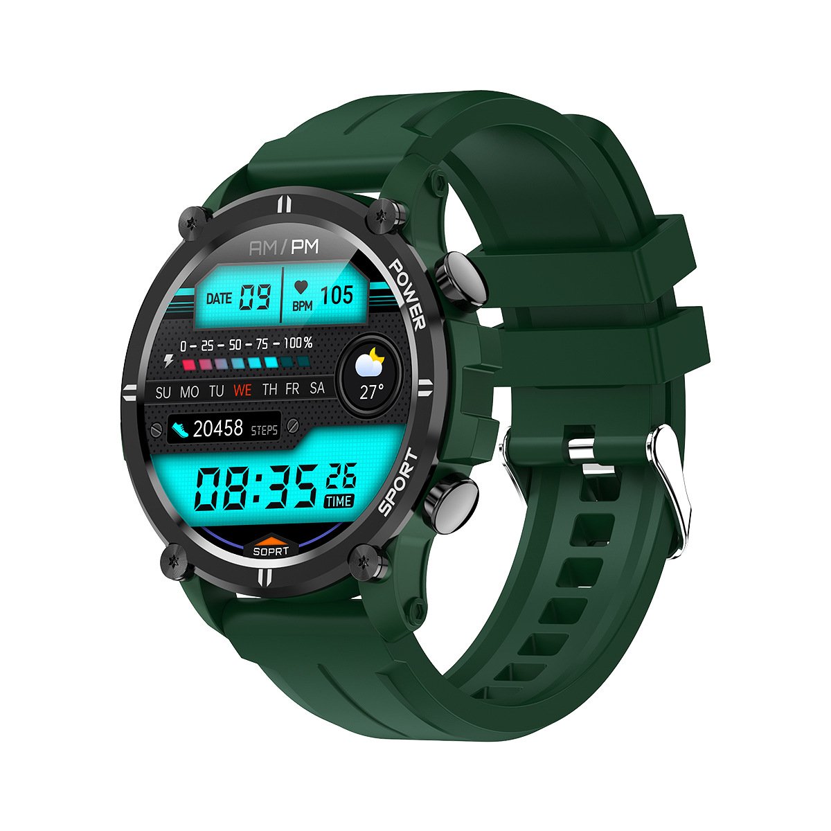 Stylish Bluetooth Smart Sports Watch for Active Lifestyle