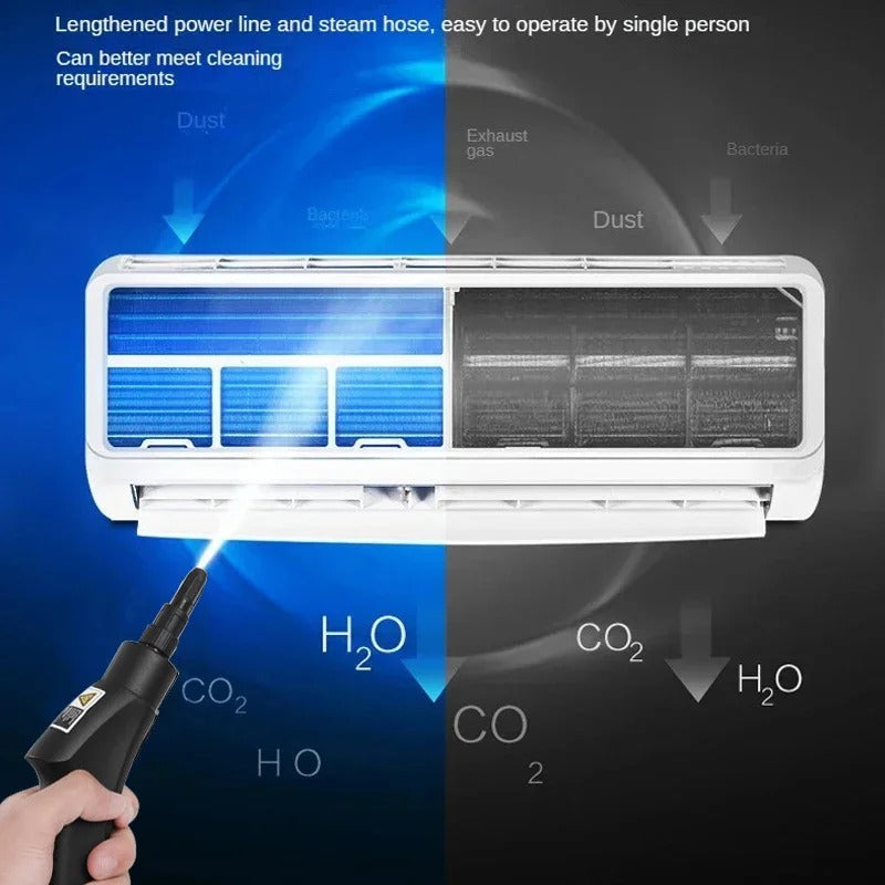 Support pan European shipping--Portable Handheld Steam Cleaner - Heavy-Duty High-Pressure Steam Washer &, Multi- Steam Cleaner Suitable For Kitchen