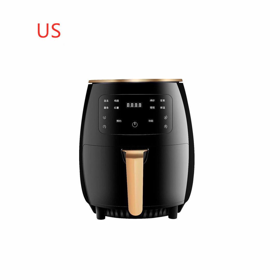 220V Smart 4.5L Multifunctional Air Fryer for Home Cooking