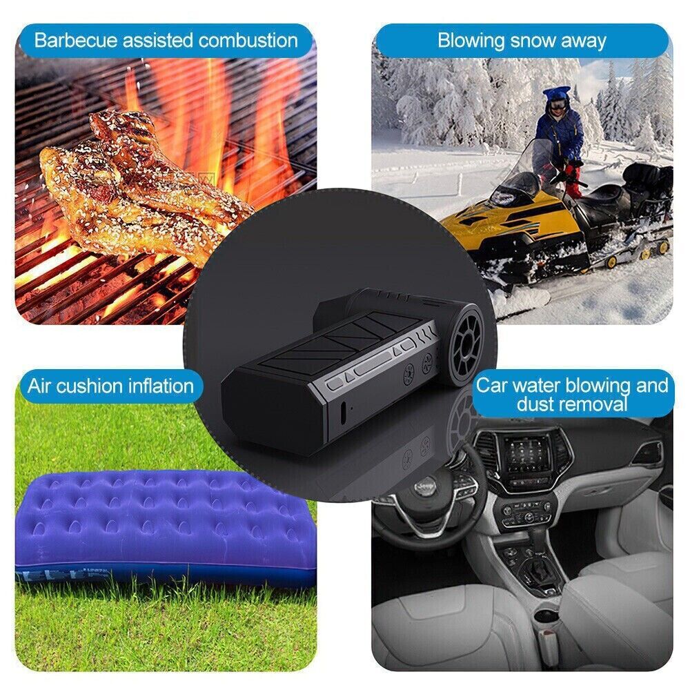 Jet Dry Mini Blower 130,000 RPM Portable Air Blower Super Jet Fan Turbo Powered