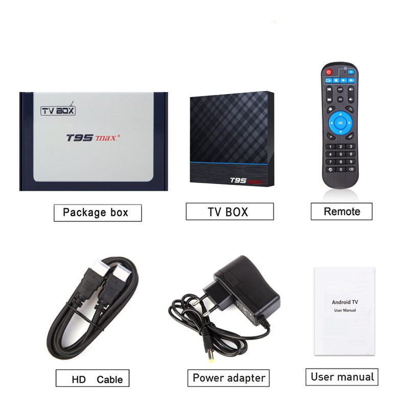T95 Max Plus 4K Android 9.0 Smart TV Box