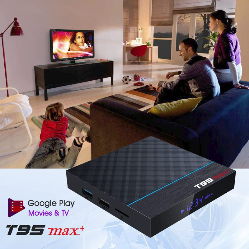 T95 Max Plus 4K Android 9.0 Smart TV Box