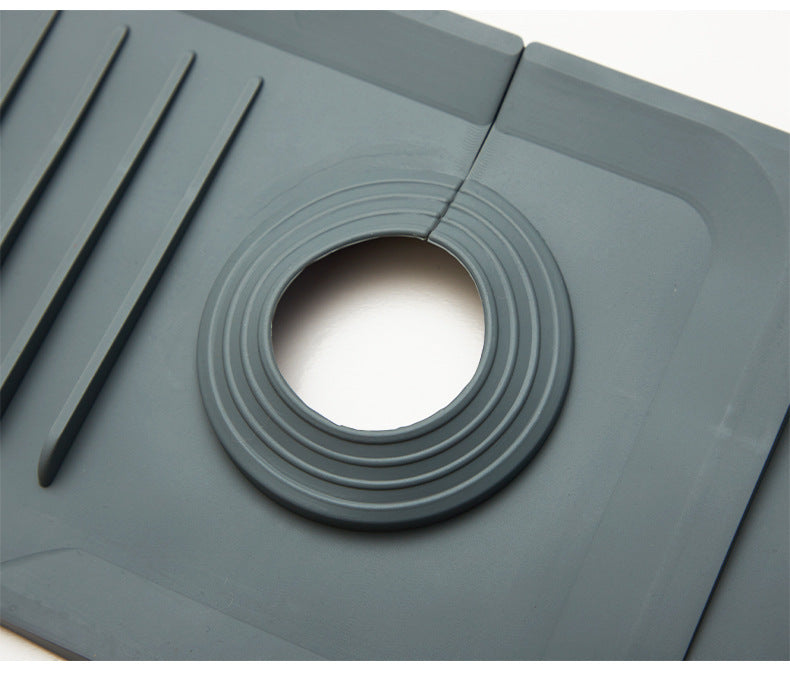 Silicone Anti-Splash Faucet Draining Pad – Kitchen & Bath