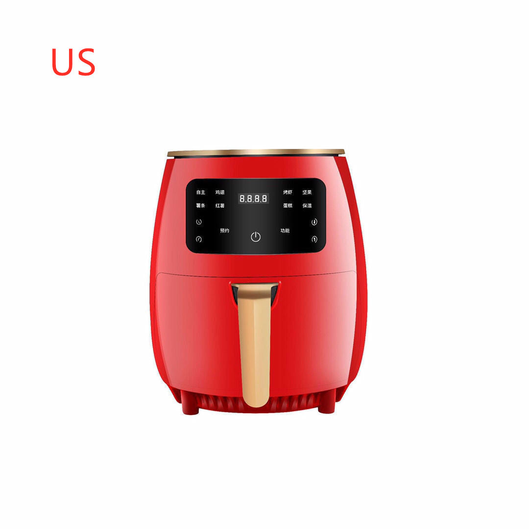 220V Smart 4.5L Multifunctional Air Fryer for Home Cooking