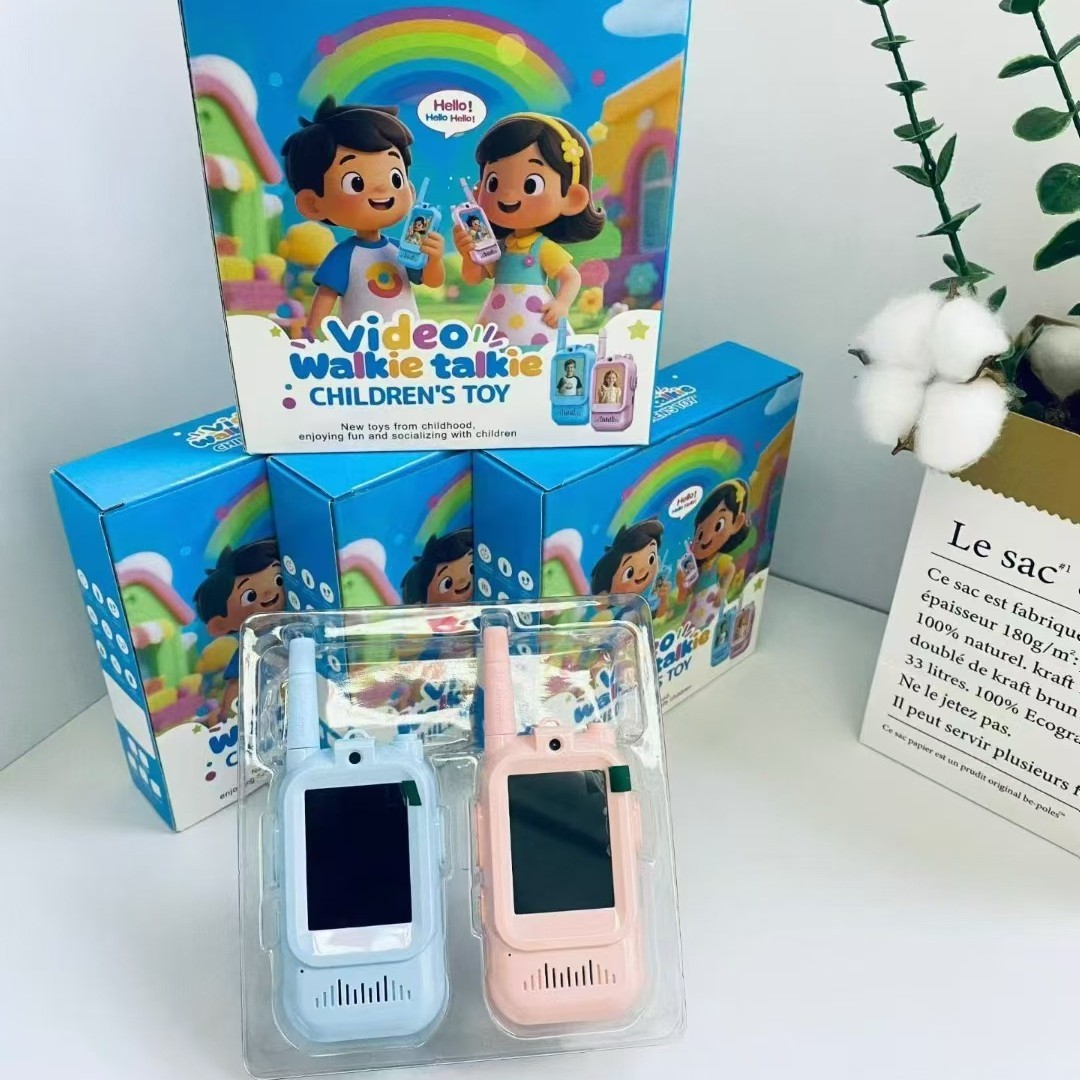 Kids Video Walkie-Talkies – Rechargeable 2-Pack