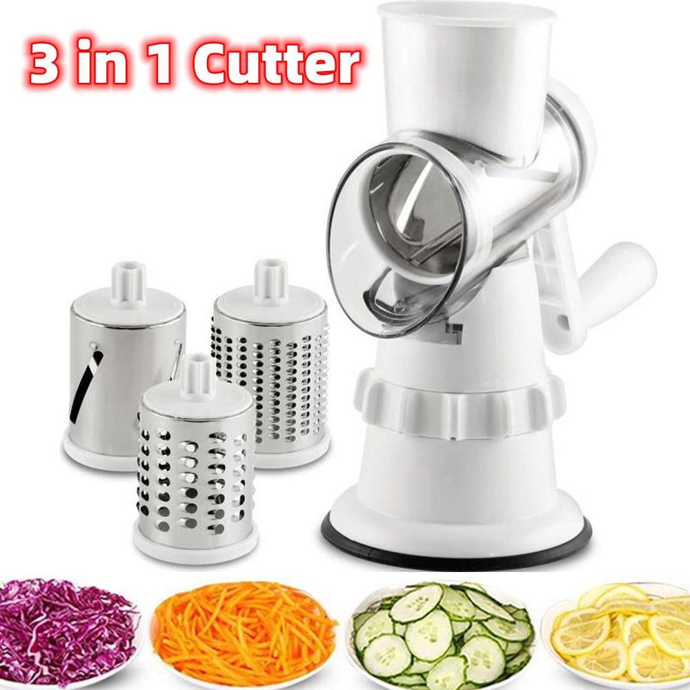 3-in-1 Mandoline Vegetable Slicer & Grater