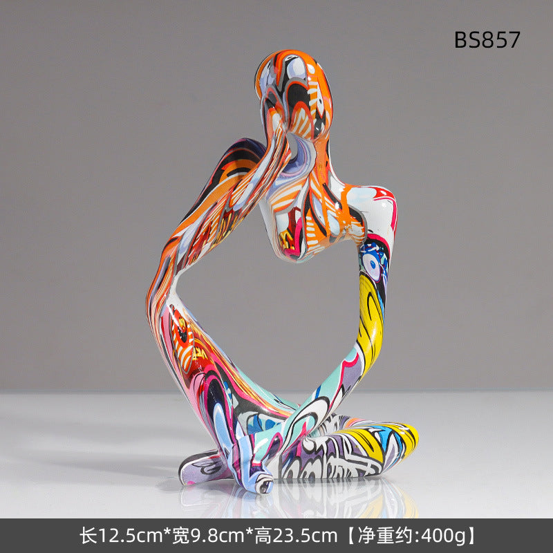 Creative Resin Elephant Décor for Home and Office