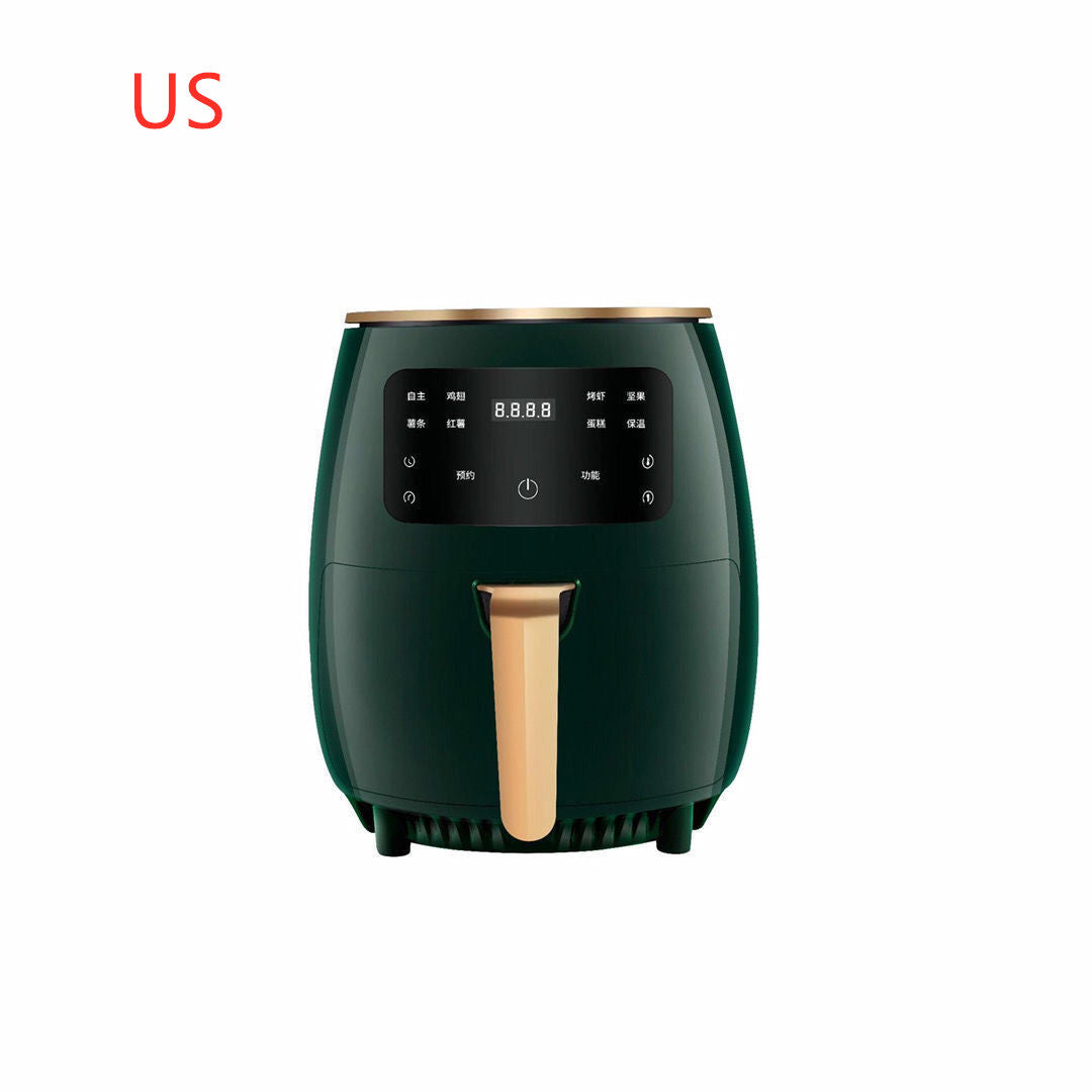 220V Smart 4.5L Multifunctional Air Fryer for Home Cooking