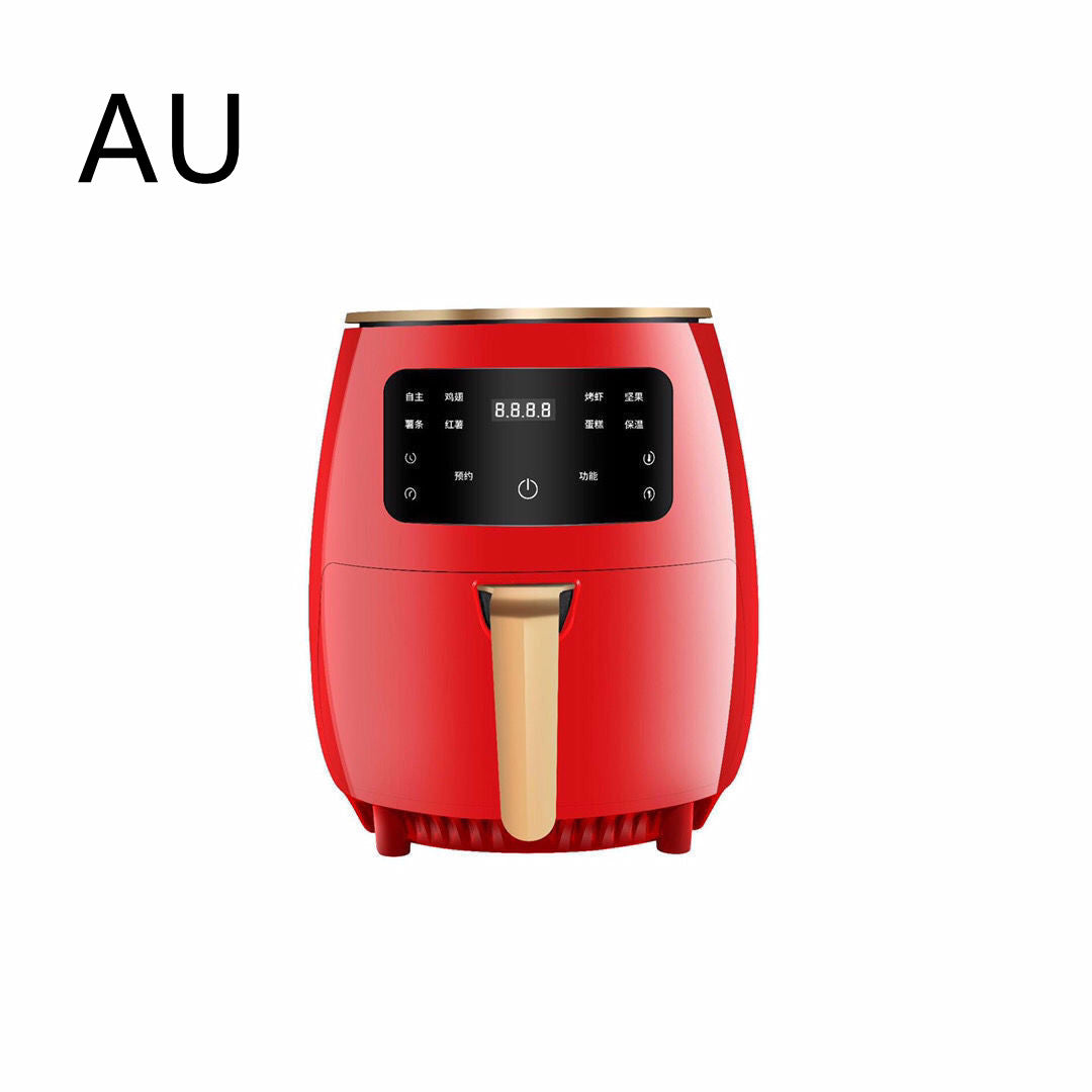 220V Smart 4.5L Multifunctional Air Fryer for Home Cooking