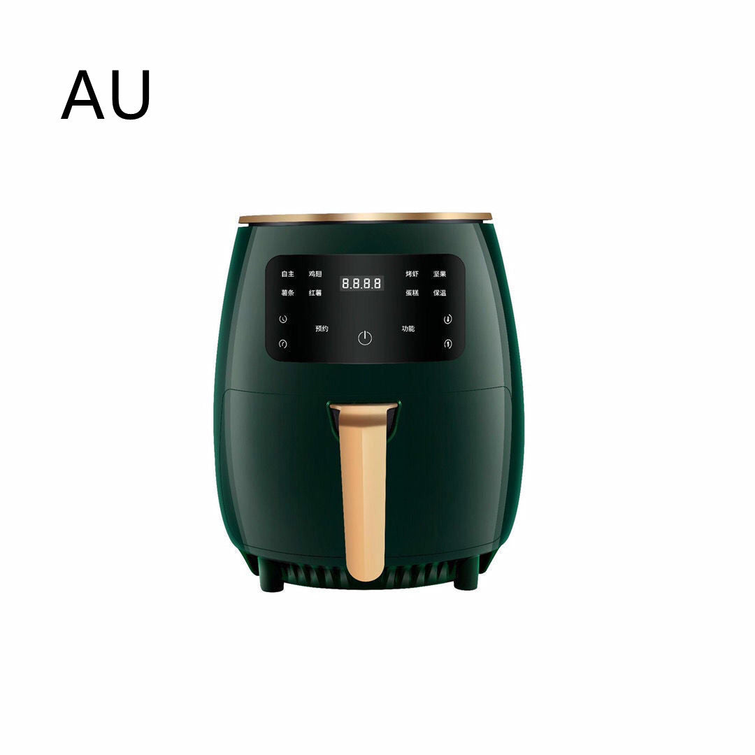 220V Smart 4.5L Multifunctional Air Fryer for Home Cooking