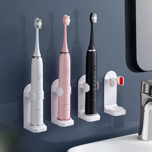 Wall-Mount Silicone Toothbrush Holder – Universal Fit