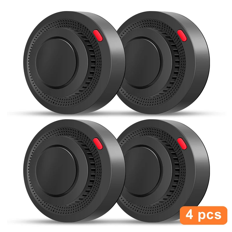 Smart WiFi Smoke Detector – 85dB Alert & App Control