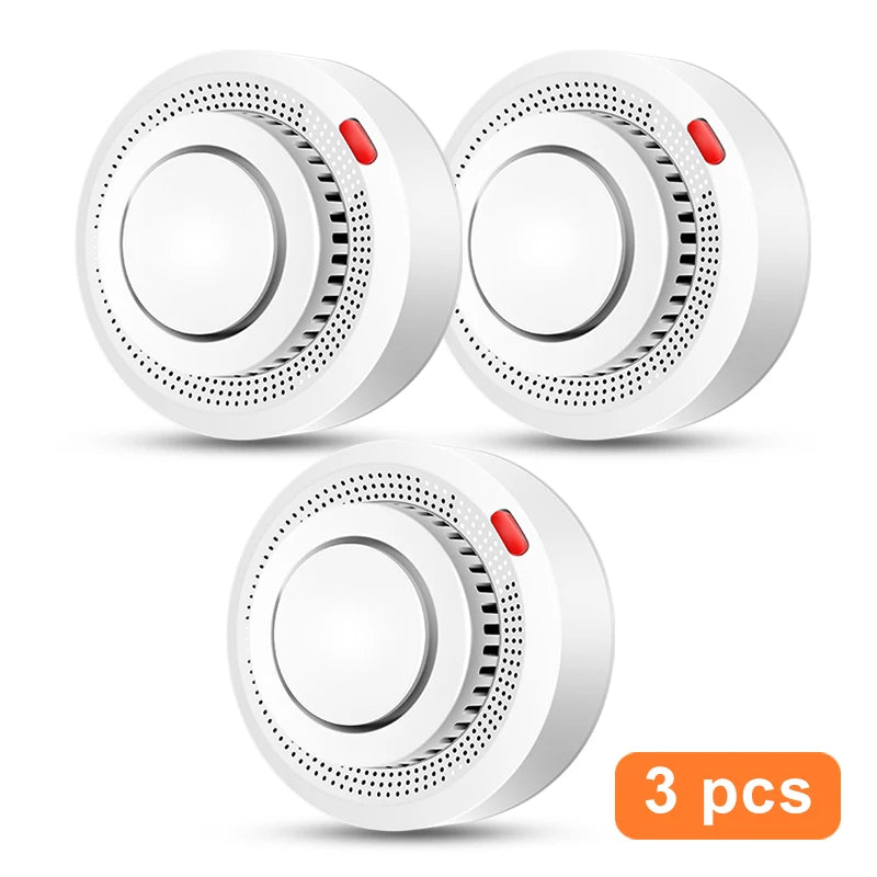 Smart WiFi Smoke Detector – 85dB Alert & App Control