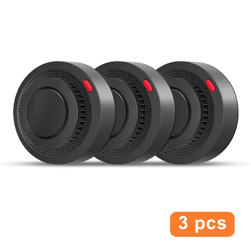 Smart WiFi Smoke Detector – 85dB Alert & App Control