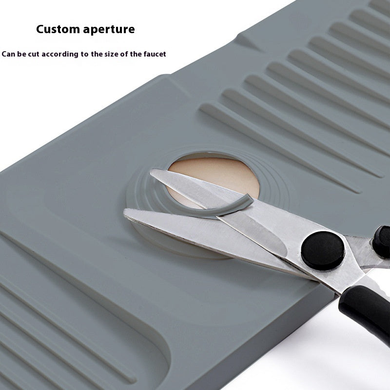 Silicone Anti-Splash Faucet Draining Pad – Kitchen & Bath