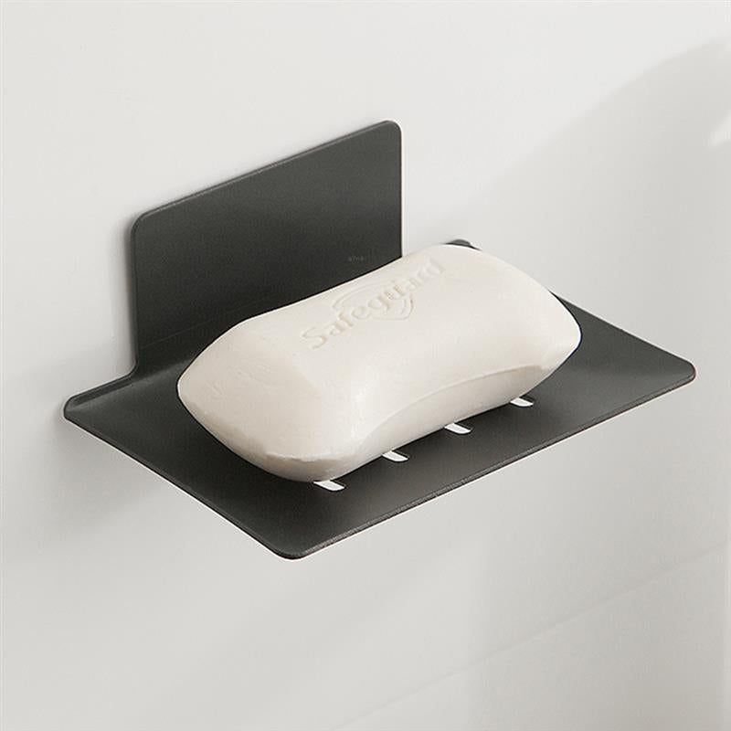 Suction Cup Wall Soap Dish Storage Rack Holder