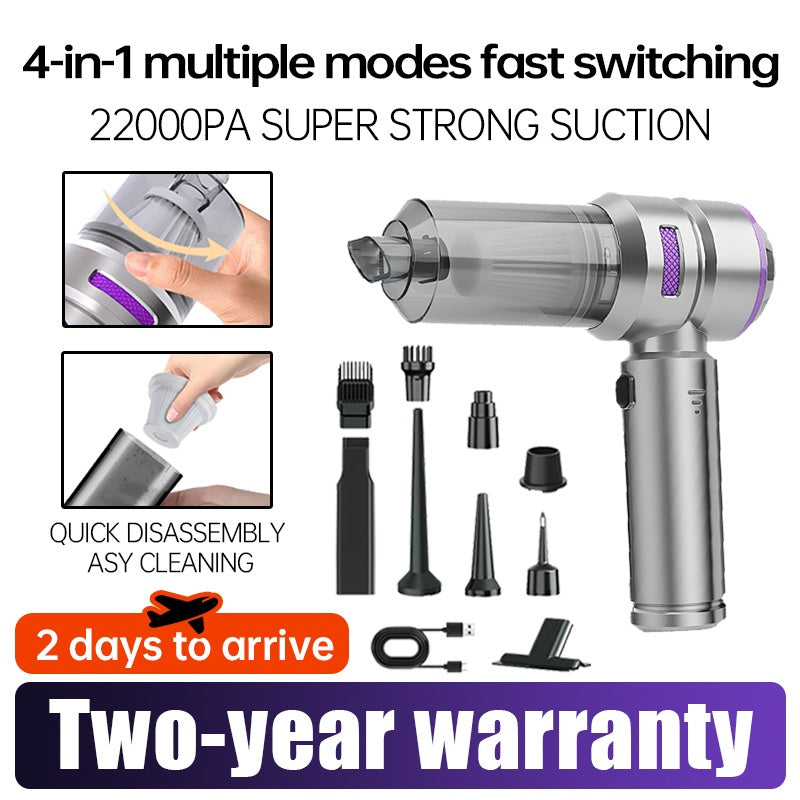 Portable Brushless Car Vacuum Cleaner – High Suction