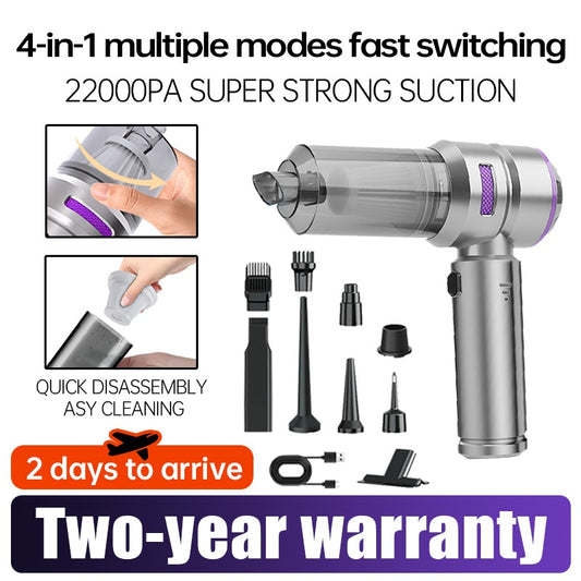 Portable Brushless Car Vacuum Cleaner – High Suction