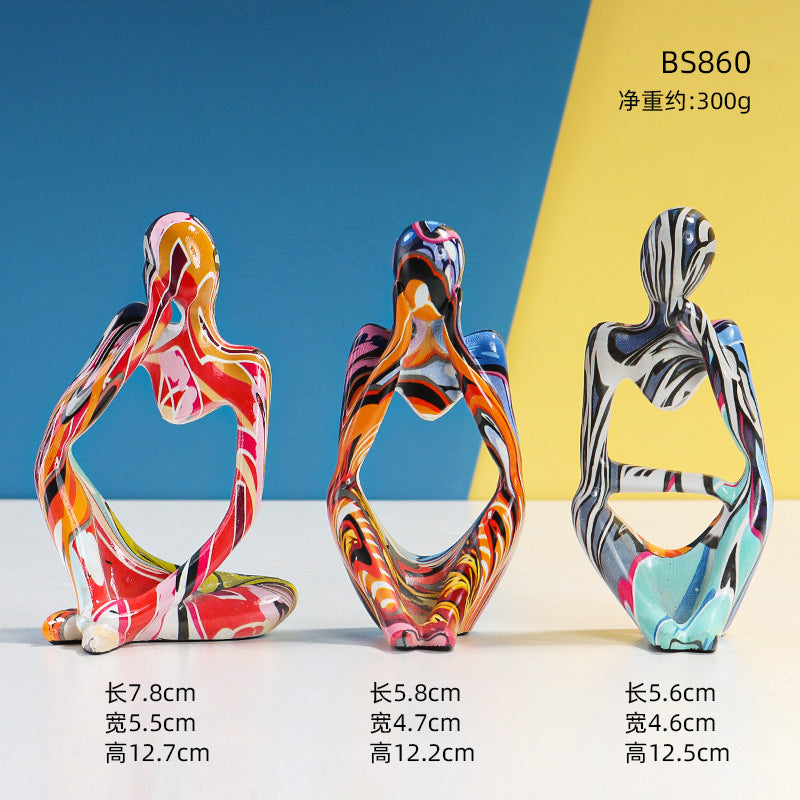 Creative Resin Elephant Décor for Home and Office